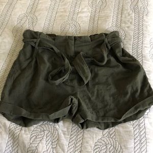 Fashion Nova Rays of Sunshine Linen Shorts